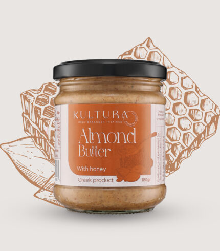 Mandelbutter mit Honig 180gr