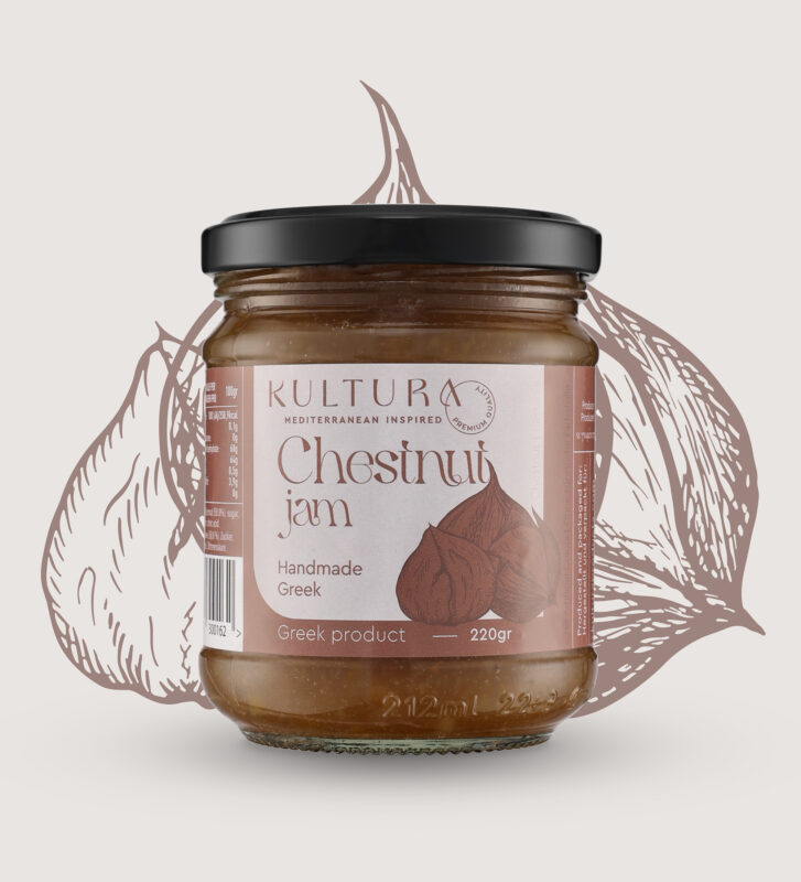 Kastanien Marmelade 220gr - Kultura