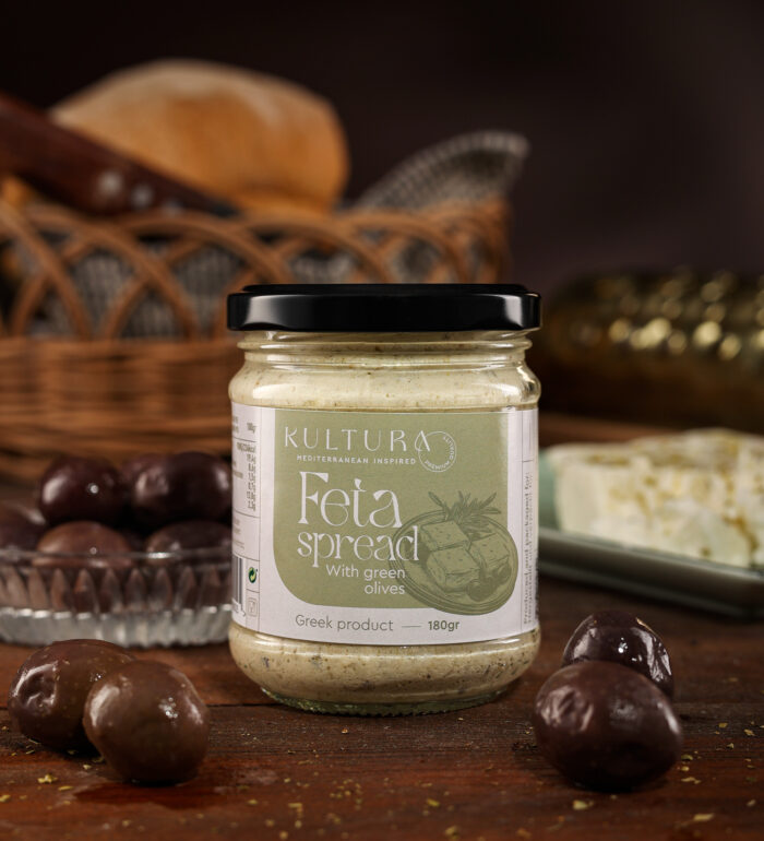 Feta und Grüne Oliven Aufstrich 180gr