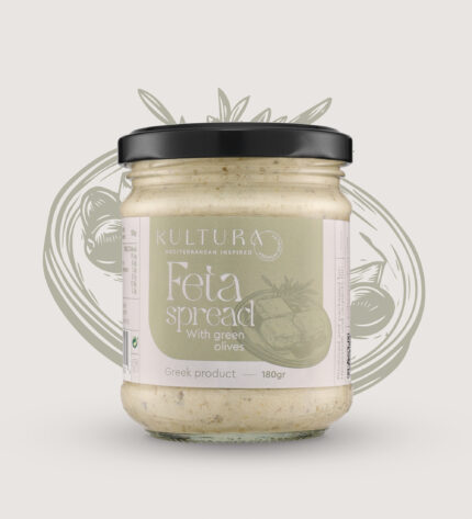 Feta und Grüne Oliven Aufstrich 180gr