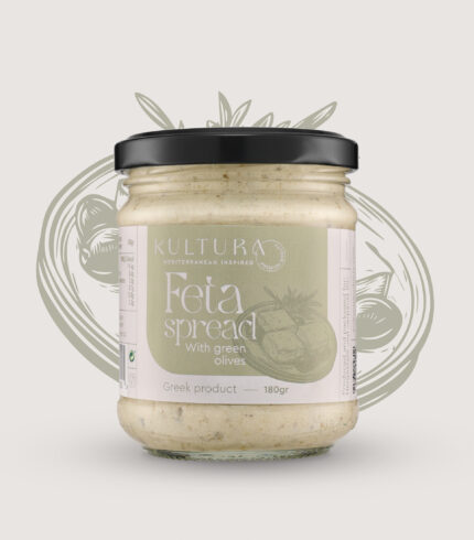 Feta und Grüne Oliven Aufstrich 180gr