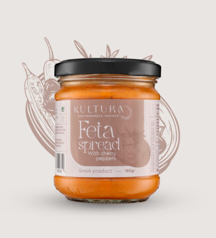 Feta und Kirschpaprika Aufstrich 180gr