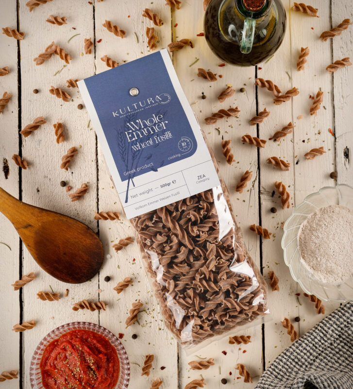 Vollkorn Emmer Weizen Fusilli (Zea) 500g