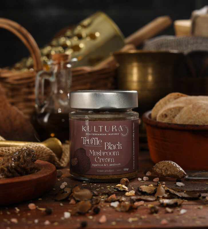 Creme aus Schwarzem Trüffel & Pilzen 120g