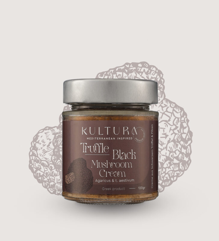 Creme aus Schwarzem Trüffel & Pilzen 120g