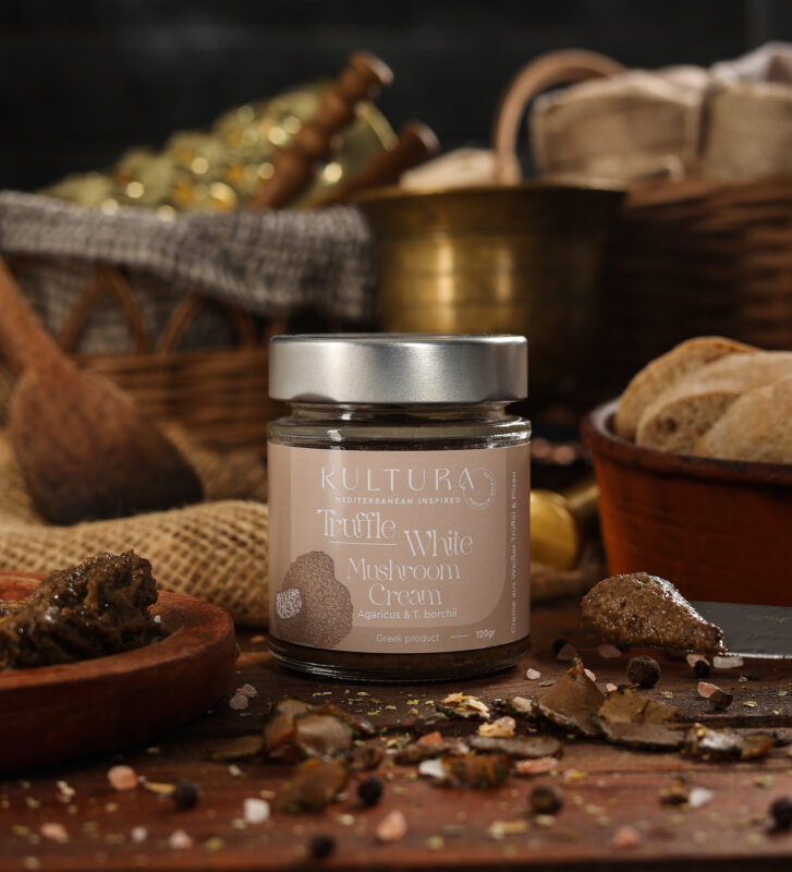 Creme aus Weißer Trüffel & Pilzen 120g