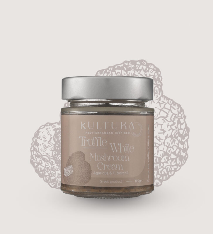 Creme aus Weißer Trüffel & Pilzen 120g
