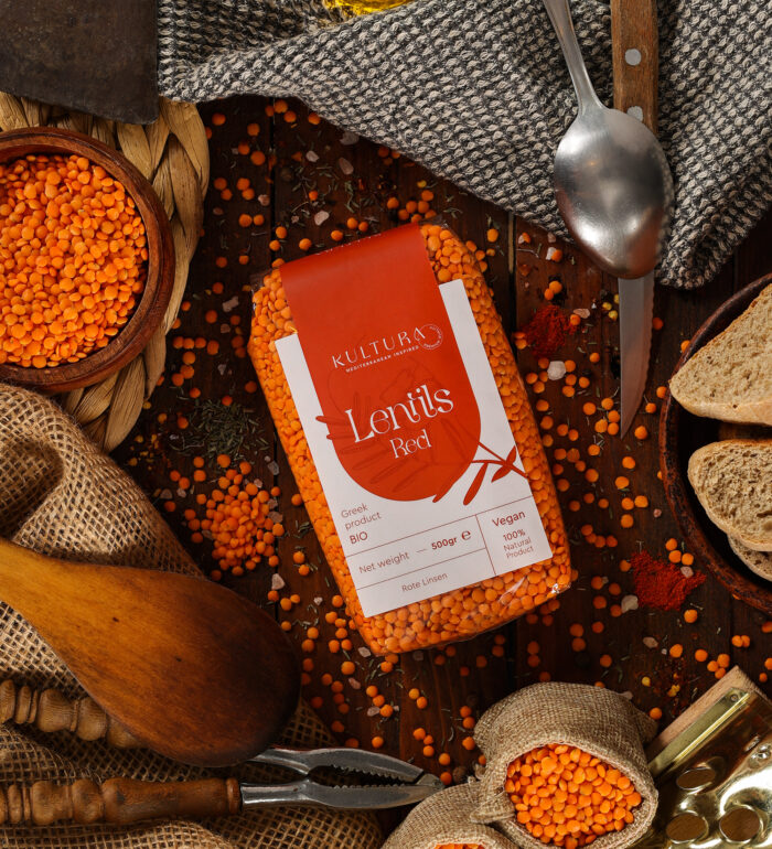 Rote Bio Linsen 500g