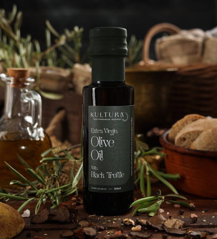 Natives Olivenöl Extra mit schwarzem Trüffel 100ml